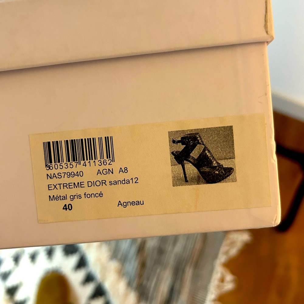 100% Authentic Dior “Sex and the City” gladiator sandals